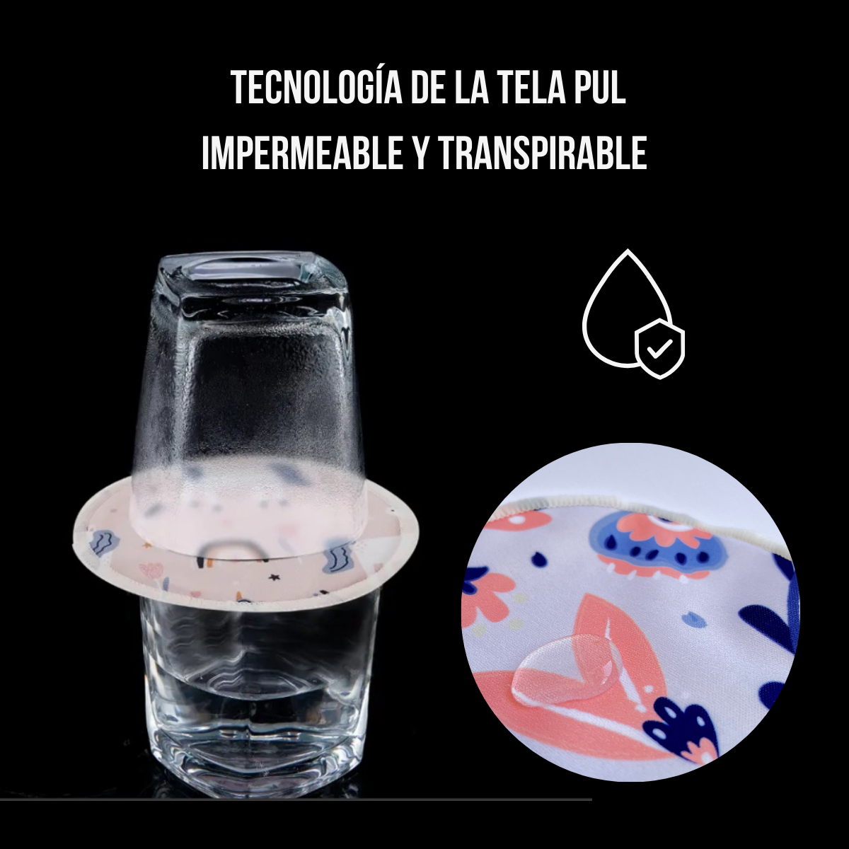 SET X3 PARES - PROTECTORES MAMARIOS REUTILIZABLES