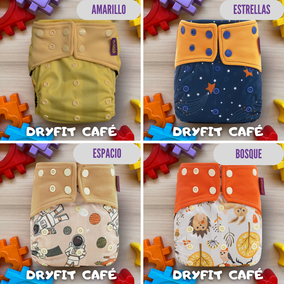 PACK x4 PAÑALES | 2 PREMIUM + 2 ESTÁNDAR