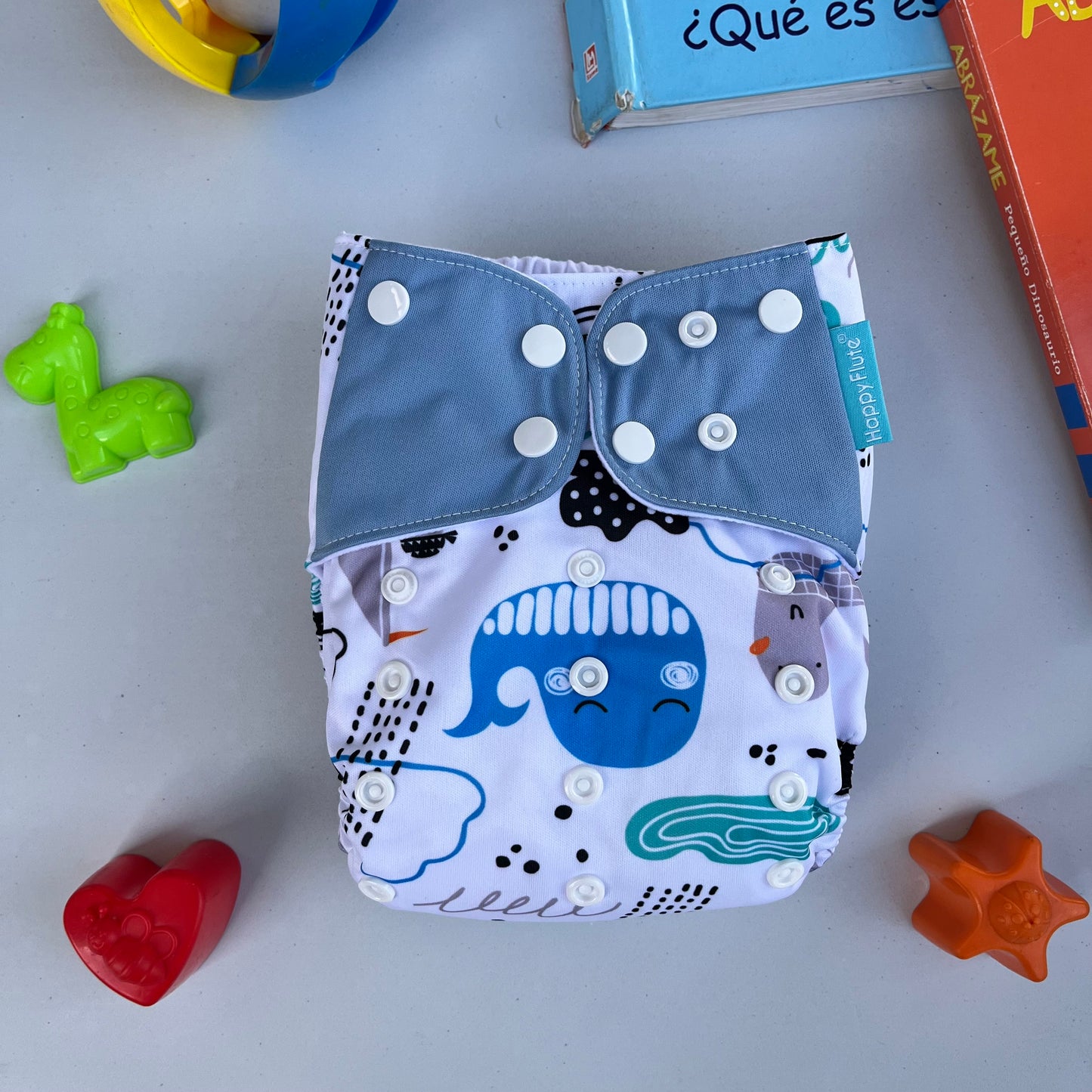 PAÑAL DE BOLSILLO ESTÁNDAR (GAMUZA) - incluye un inserto