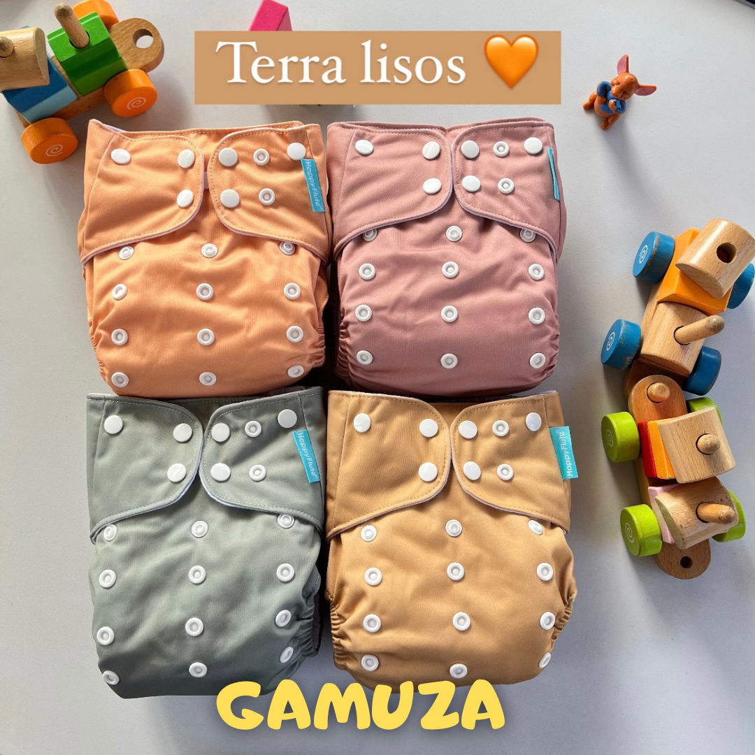 SET x4 PAÑALES ESTÁNDAR DE GAMUZA