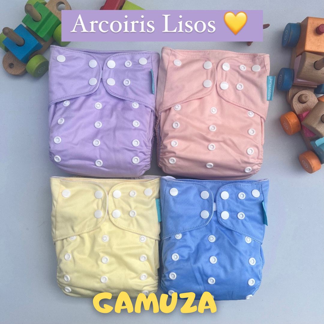 SET x4 PAÑALES ESTÁNDAR DE GAMUZA