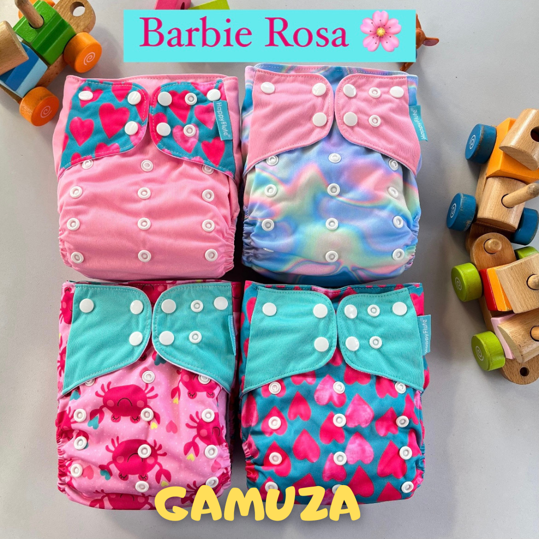 SET x4 PAÑALES ESTÁNDAR DE GAMUZA