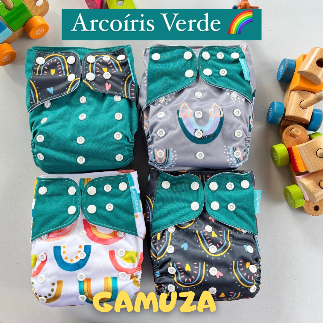 SET x4 PAÑALES ESTÁNDAR DE GAMUZA