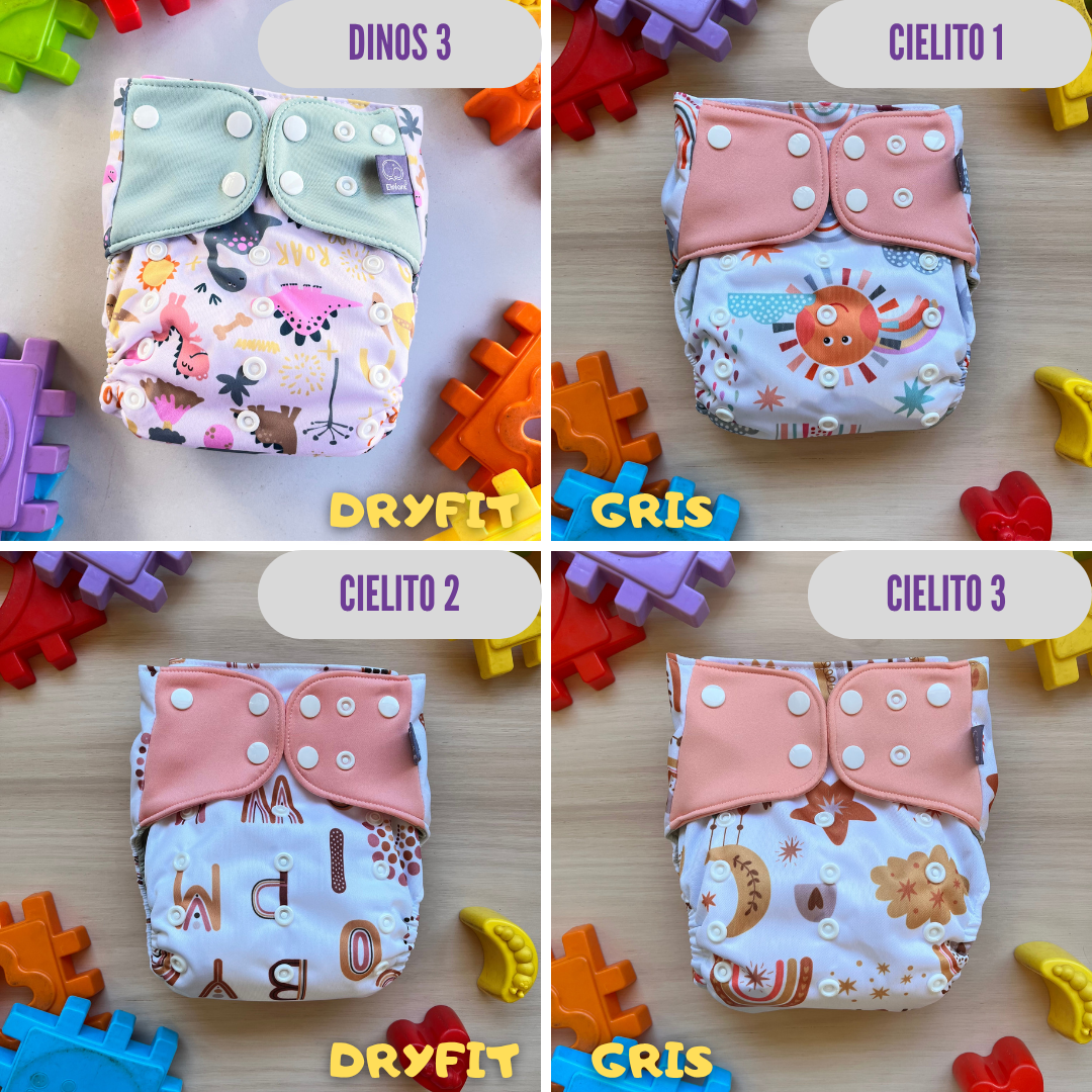 SET x2 - PRIMEROS PASOS ESTÁNDAR - (incluye 4 insertos)