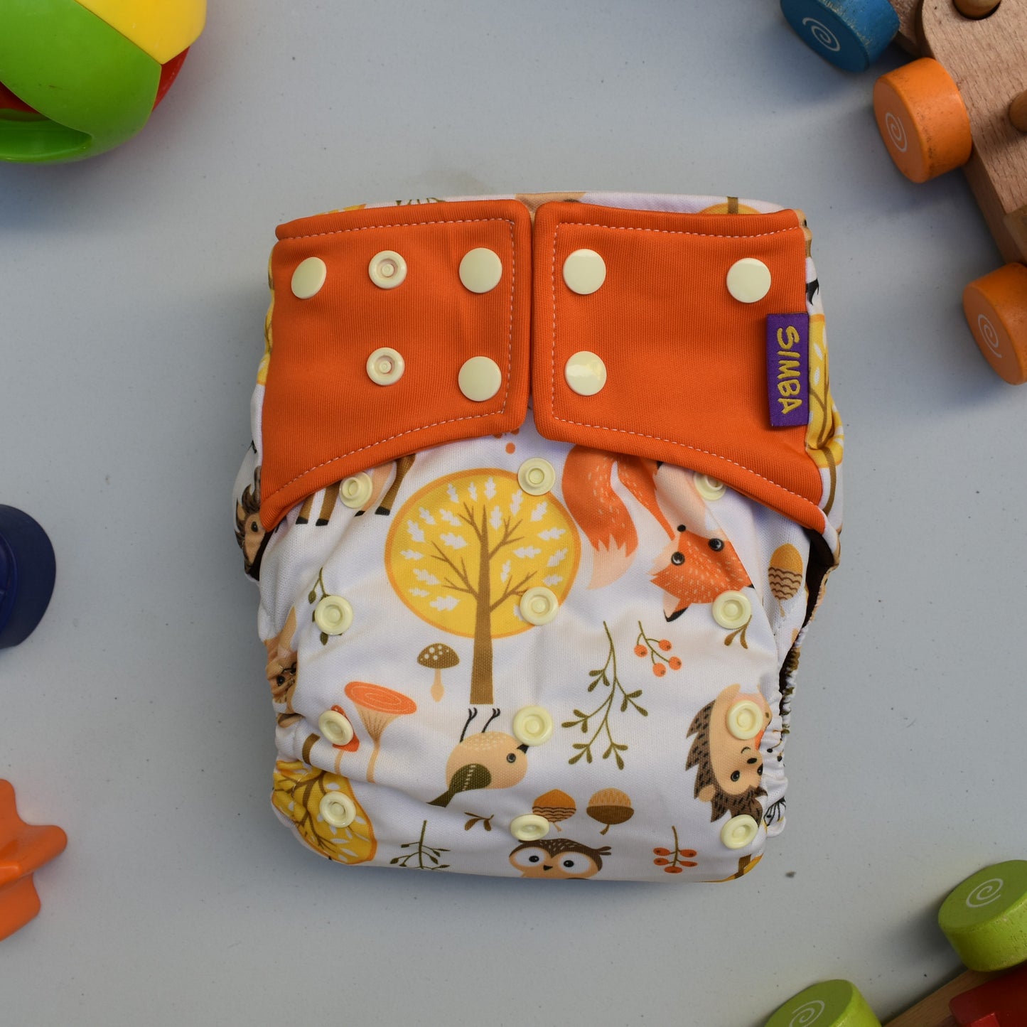 PAÑAL DE BOLSILLO PLUS (DryFit café) - incluye un inserto