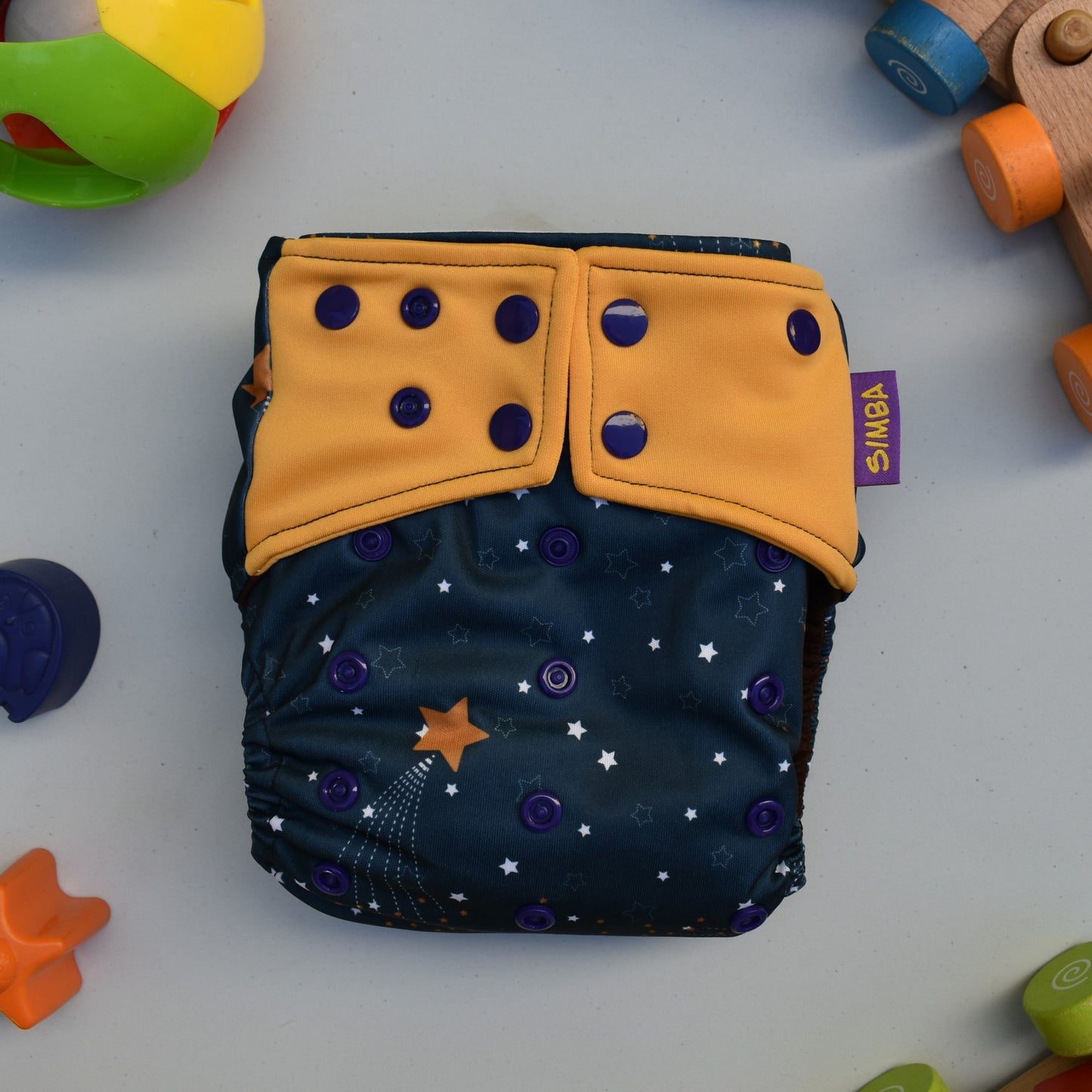 PAÑAL DE BOLSILLO PLUS (DryFit café) - incluye un inserto