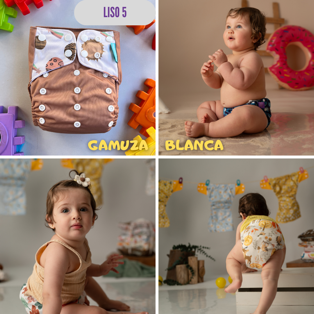 PACK x4 PAÑALES | 2 PREMIUM + 2 ESTÁNDAR