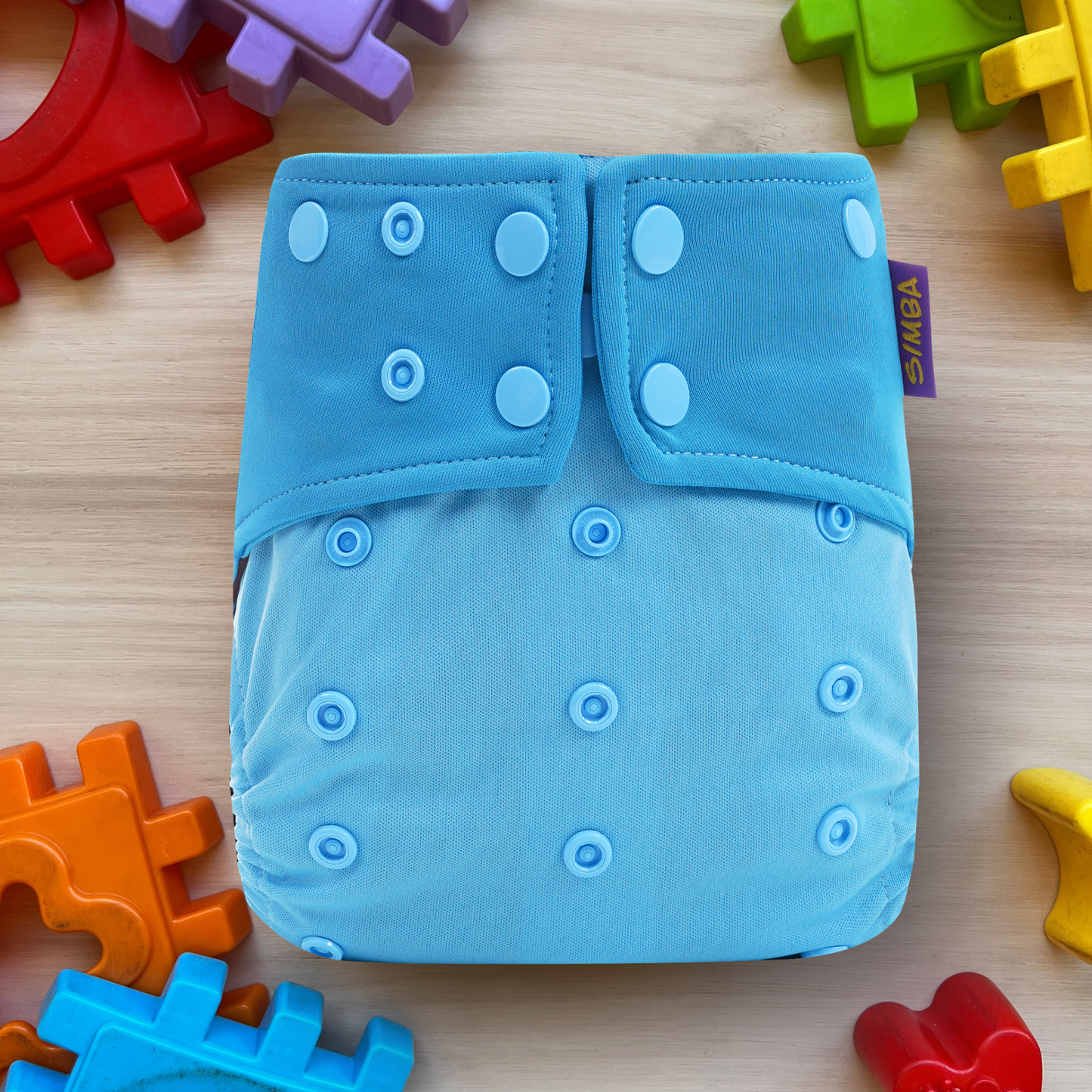 PAÑAL DE BOLSILLO PREMIUM (DryFit café) - incluye un inserto