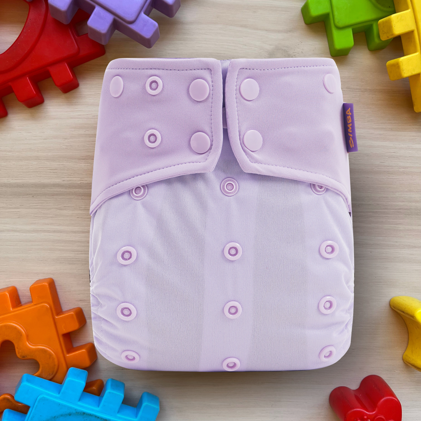 PAÑAL DE BOLSILLO PREMIUM (DryFit café) - incluye un inserto