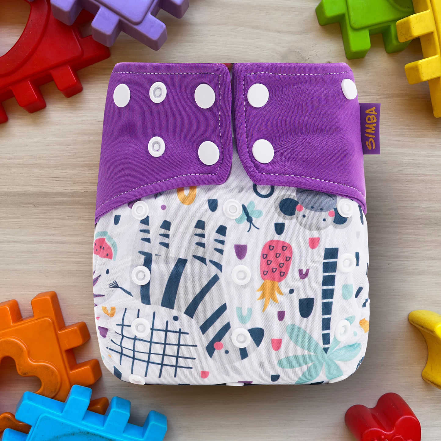 PAÑAL DE BOLSILLO PREMIUM (DryFit café) - incluye un inserto