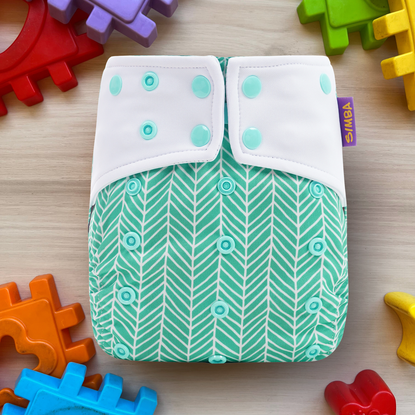 PAÑAL DE BOLSILLO PREMIUM (DryFit café) - incluye un inserto