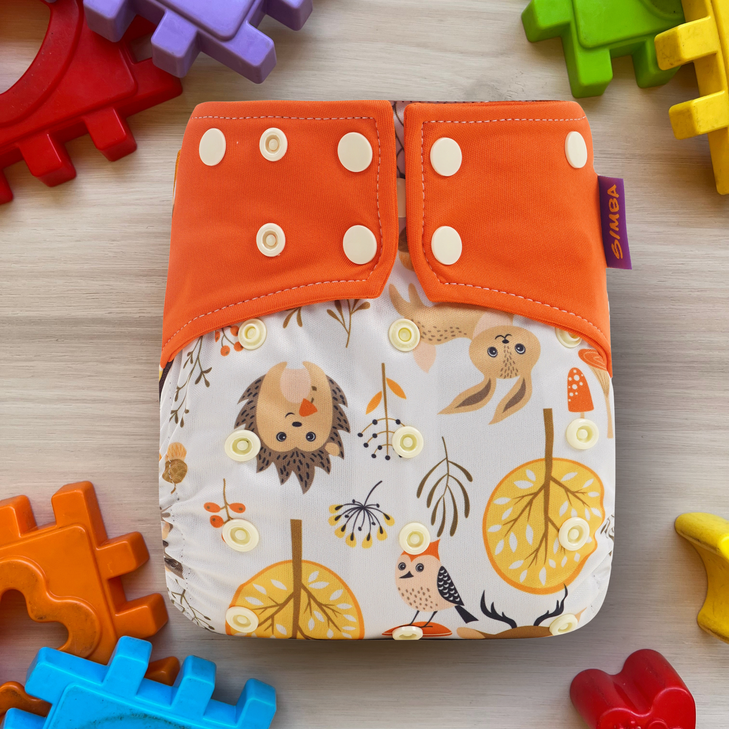 PAÑAL DE BOLSILLO PREMIUM (DryFit café) - incluye un inserto