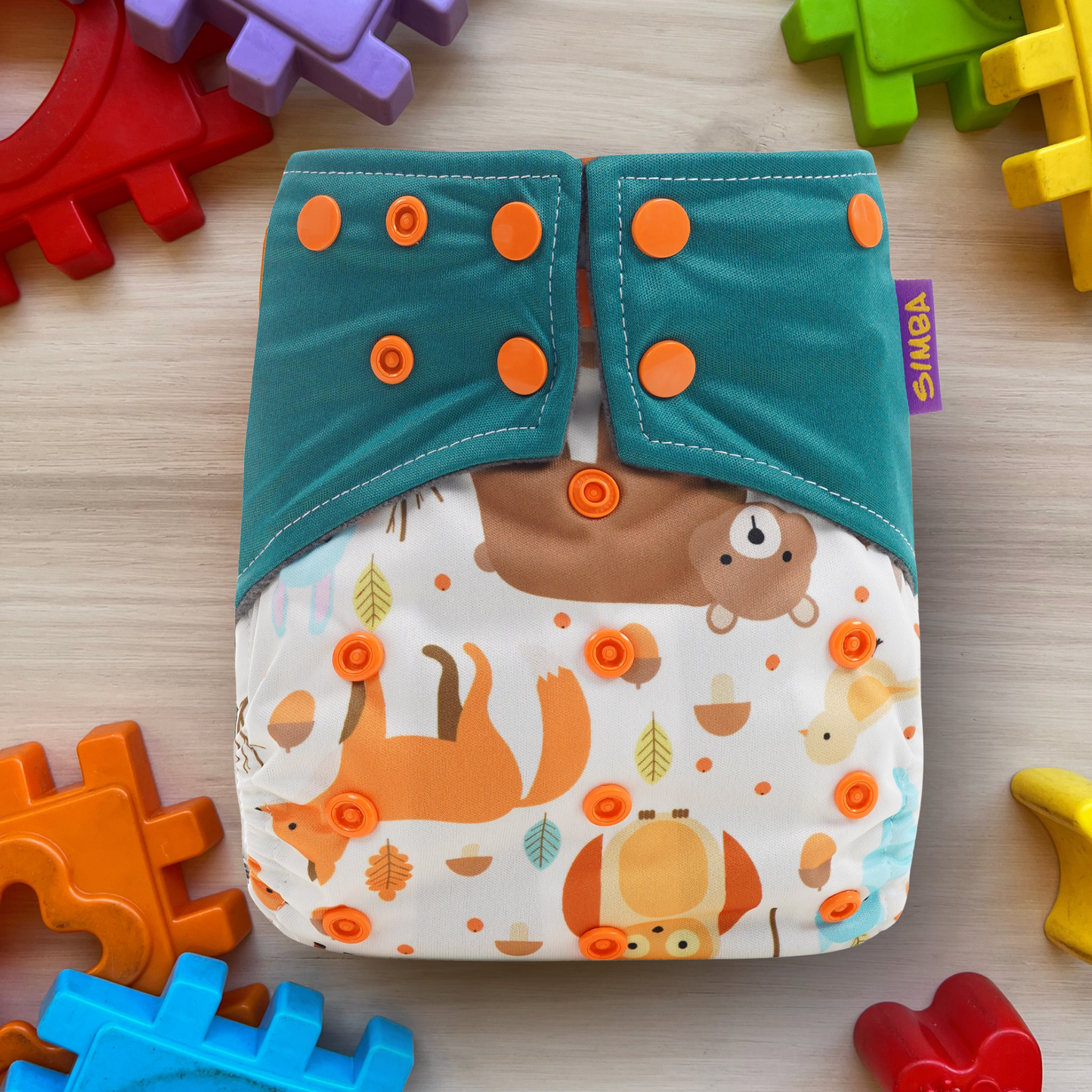 PAÑAL DE BOLSILLO PREMIUM (Fibra de Carbón) - Incluye un inserto