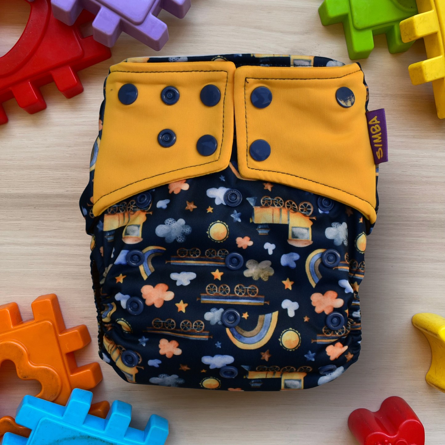 PAÑAL DE BOLSILLO PREMIUM (DryFit café) - incluye un inserto