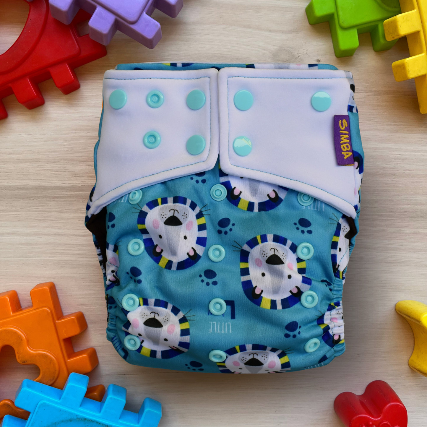 PAÑAL DE BOLSILLO PREMIUM (DryFit café) - incluye un inserto