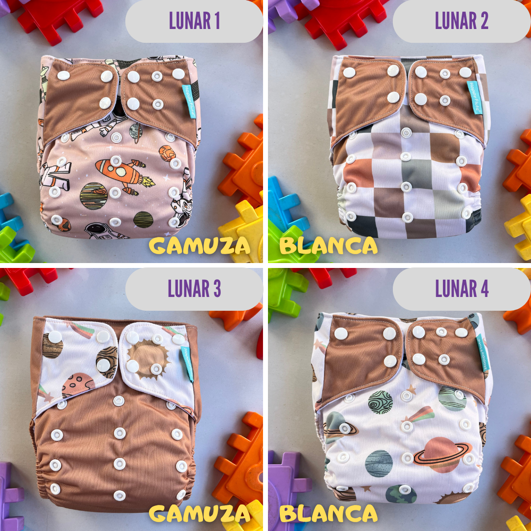 PACK x4 | "DESCUBRIMIENTO" Los 4 tipos - (incluye 8 insertos)