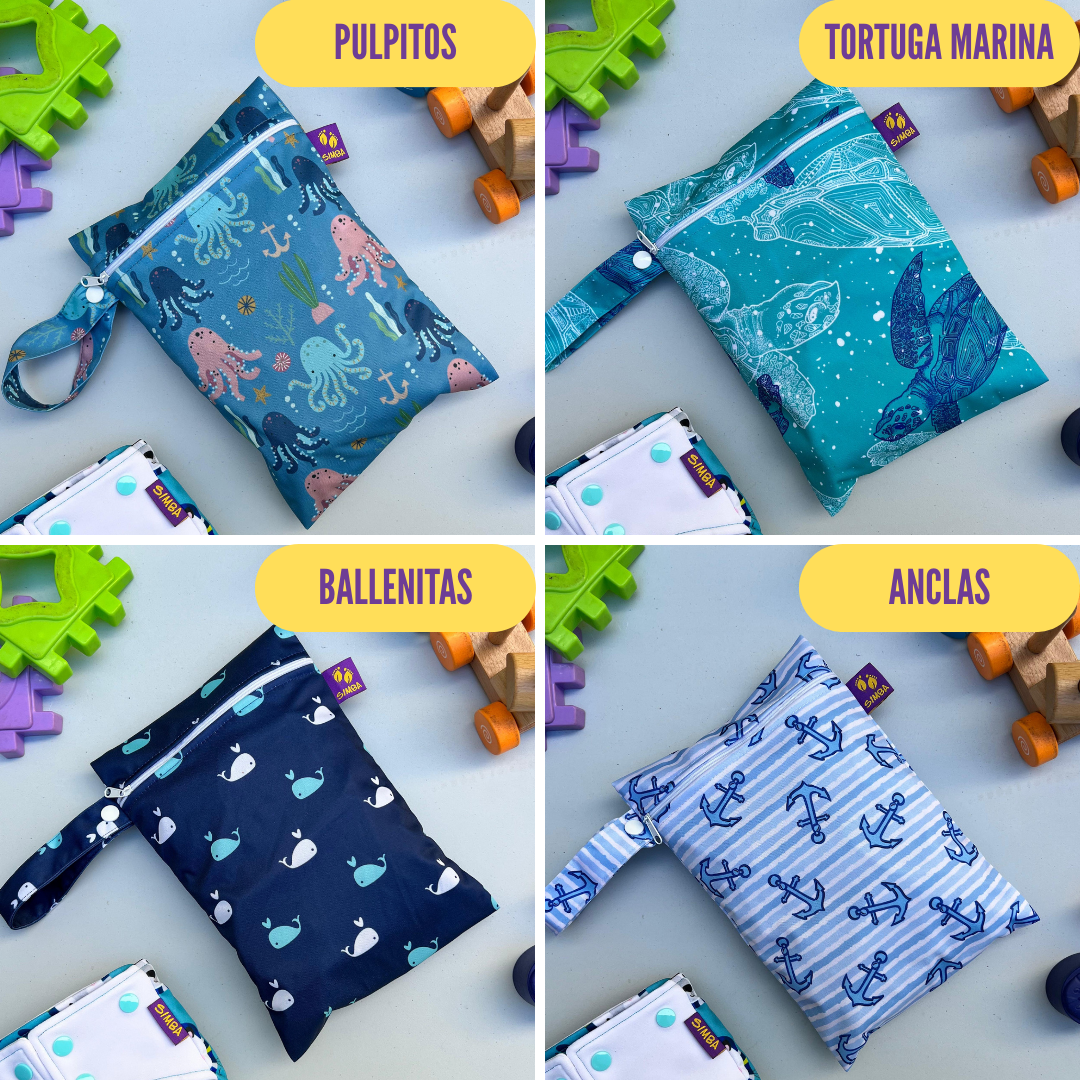 BOLSA PARA PAÑAL ECOLOGICO SIMBA URUGUAY 