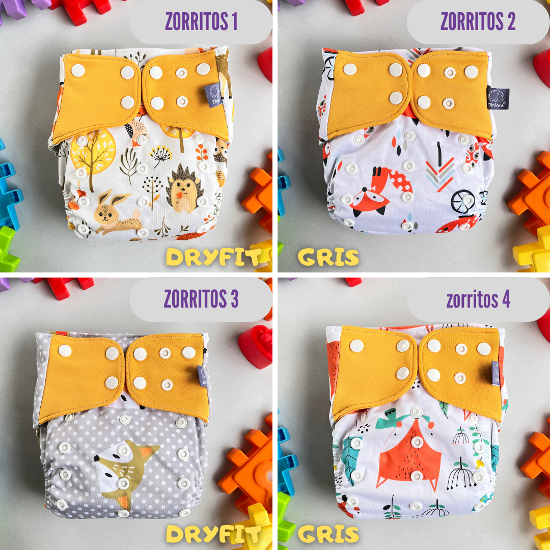PACK x4 PAÑALES | 2 PREMIUM + 2 ESTÁNDAR