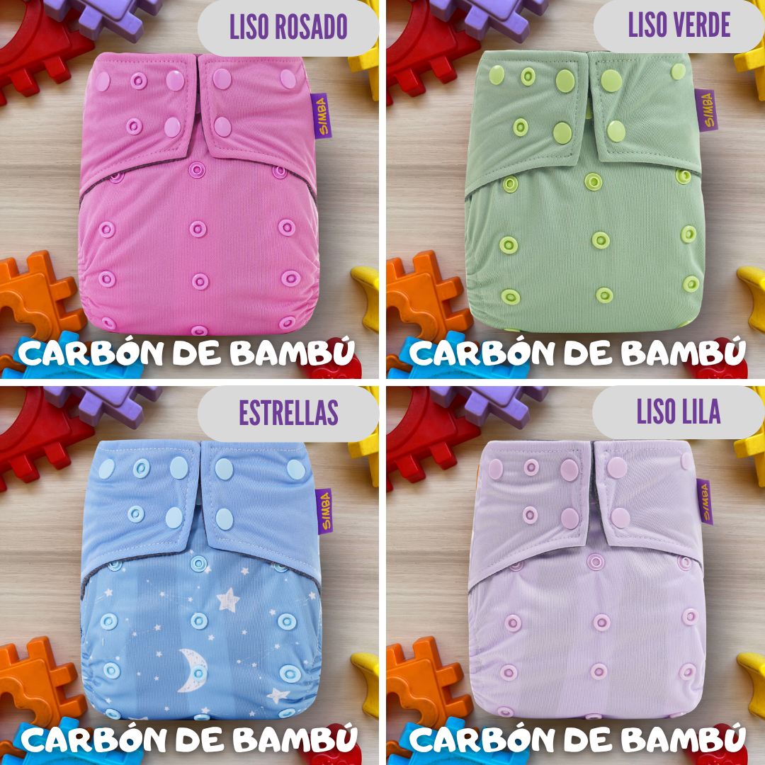 PACK NOCHE x2 Pañales | 6 absorbentes