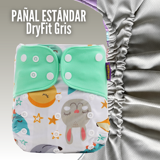PAÑAL DE BOLSILLO ESTÁNDAR (DryFit) - incluye un inserto