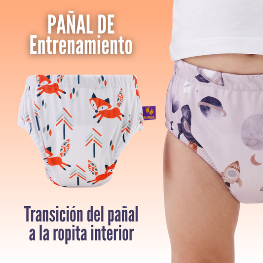 Pañal de Entrenamiento/Transición | Ropa Interior Absorbente