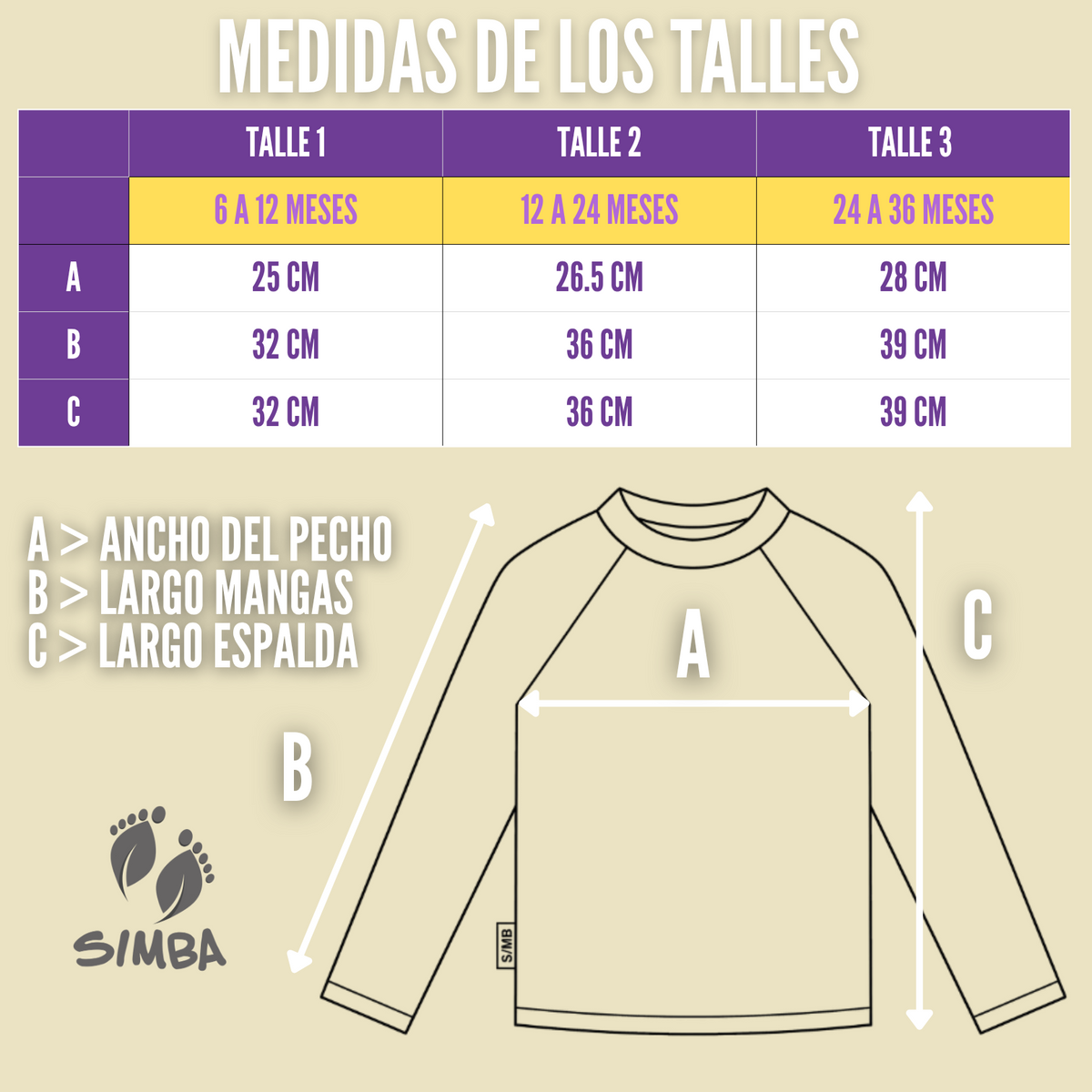 Remera UV Manga Larga para Bebé | Protección Solar